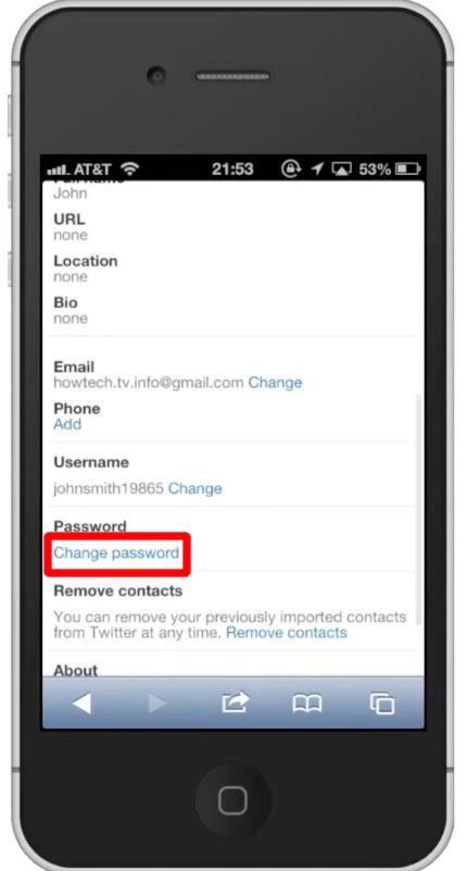 How to Change Twitter Password on iPhone | HowTech