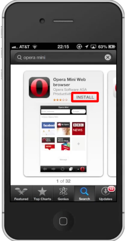 opera mini downloader 128x160 jar download
