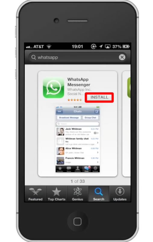 WhatsApp download the new version for ipod