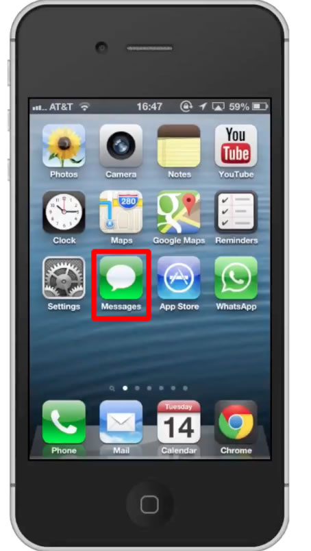 text message icon iphone