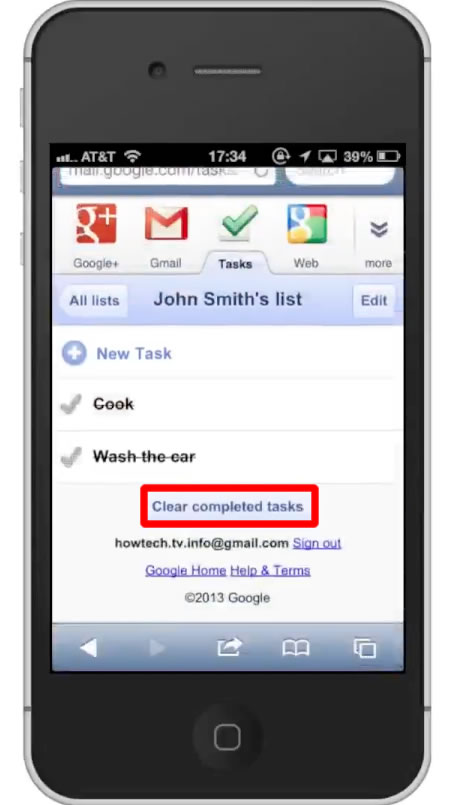 google calnedar iphone app switch to task