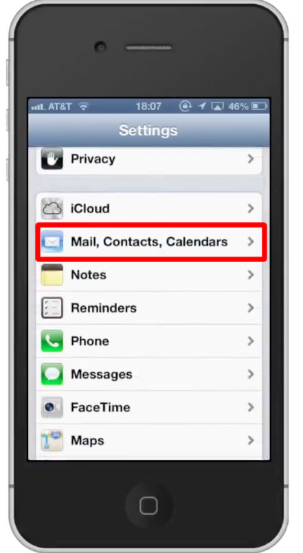 How to sync contacts from gmail to iphone