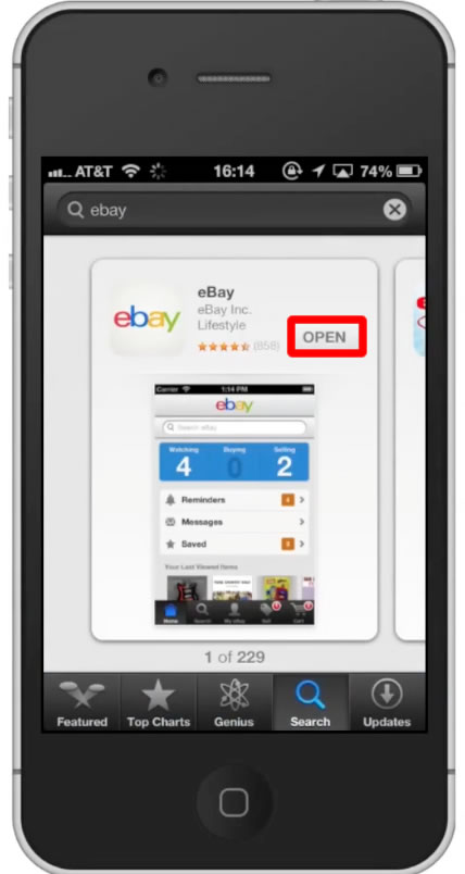 ebay manage apps