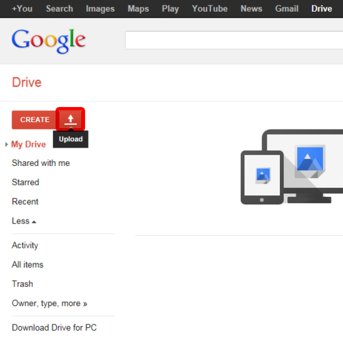 google drive file sharing