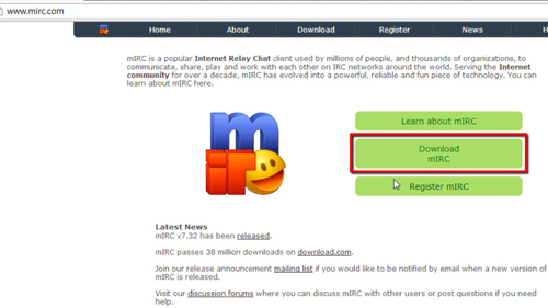 download mirc client