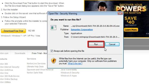 install norton antivirus