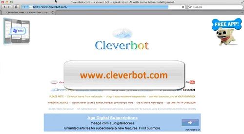 Cleverbot website