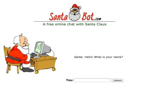 go to www.santabot.com