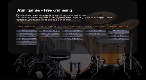 Virtual drums – Play drums online