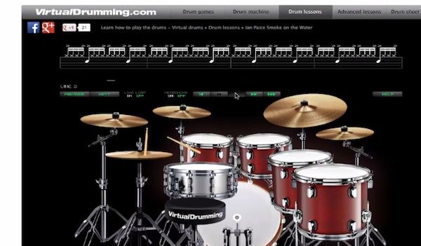 Play drums online, Music making games