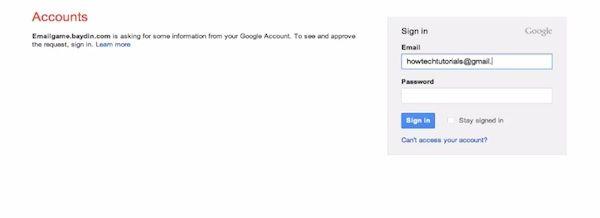 sign in to Gmail