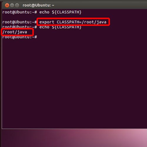 Set Classpath In Java Ubuntu