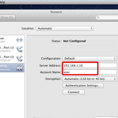 mac address same for all vpn clients