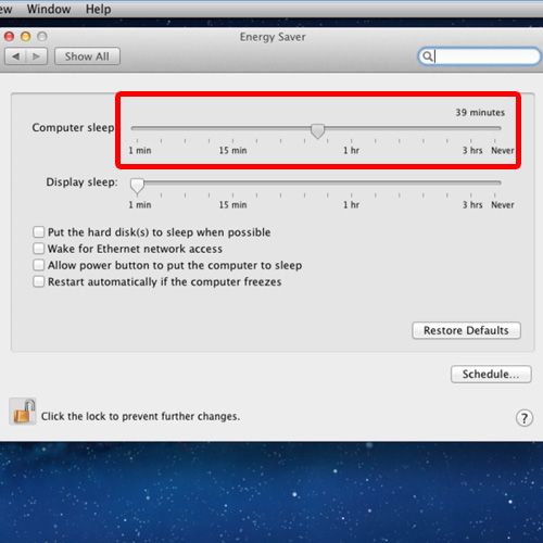 how to turn on macbook to sleep mode