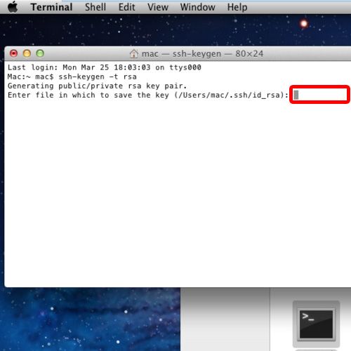 Как удалить ssh key mac os