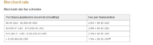 paypal transaction fees yuan