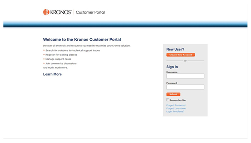 kronos time keeping software