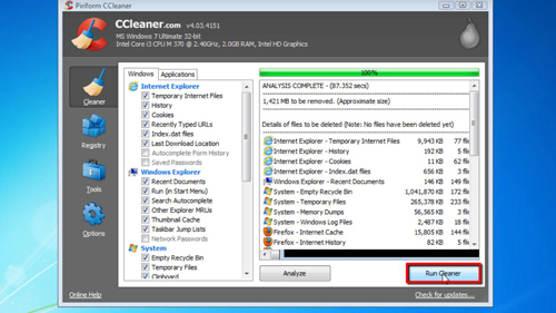 registry cleaner for windows