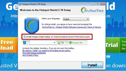 hotspot shield operating system