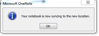onenote sync problems