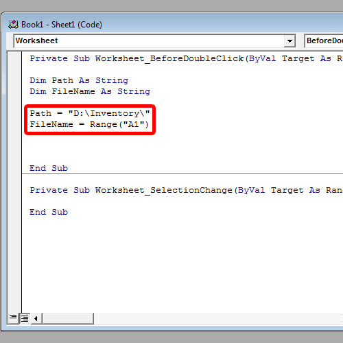 vba get file path from filename