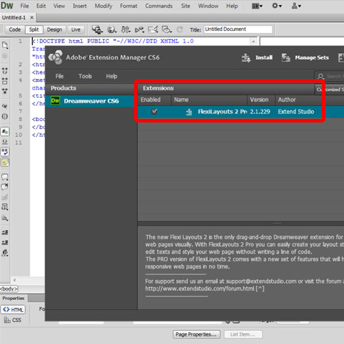 dreamweaver web editor