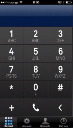 functions of Call Log Pro shown on iPhone running on iOS 7