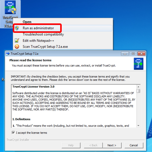 installing truecrypt on your system