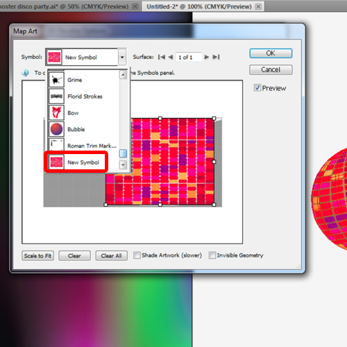 making a patterned sphere