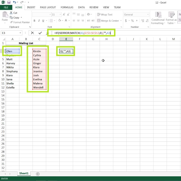 compare-two-columns-in-excel-and-print-differences-acmemilo