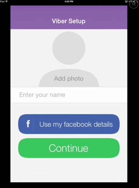 get code to open viber on phone from laptop