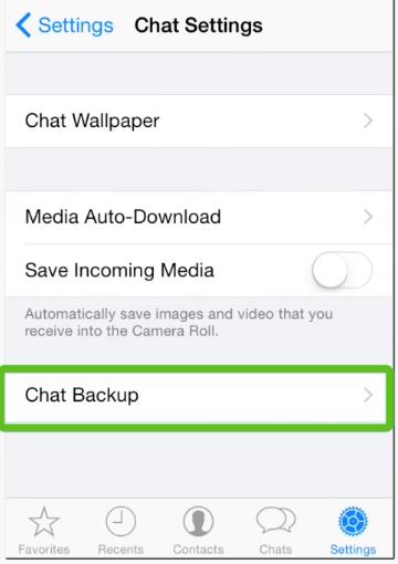 Chat Backup