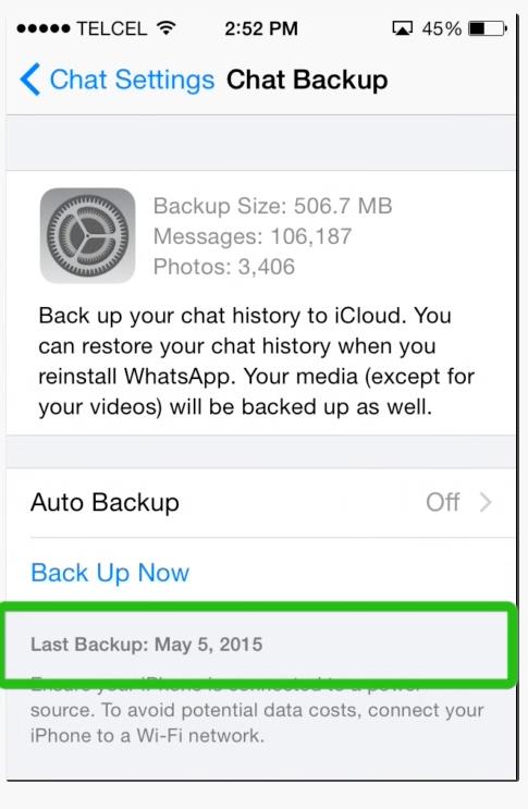 whatsapp login history iphone