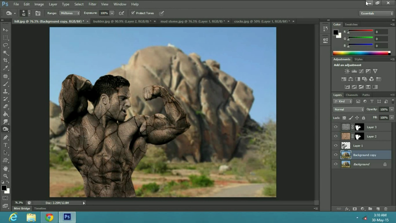 a Stone Statue Effect in Adobe Photoshop