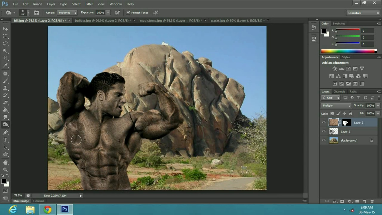 a Stone Statue Effect in Adobe Photoshop