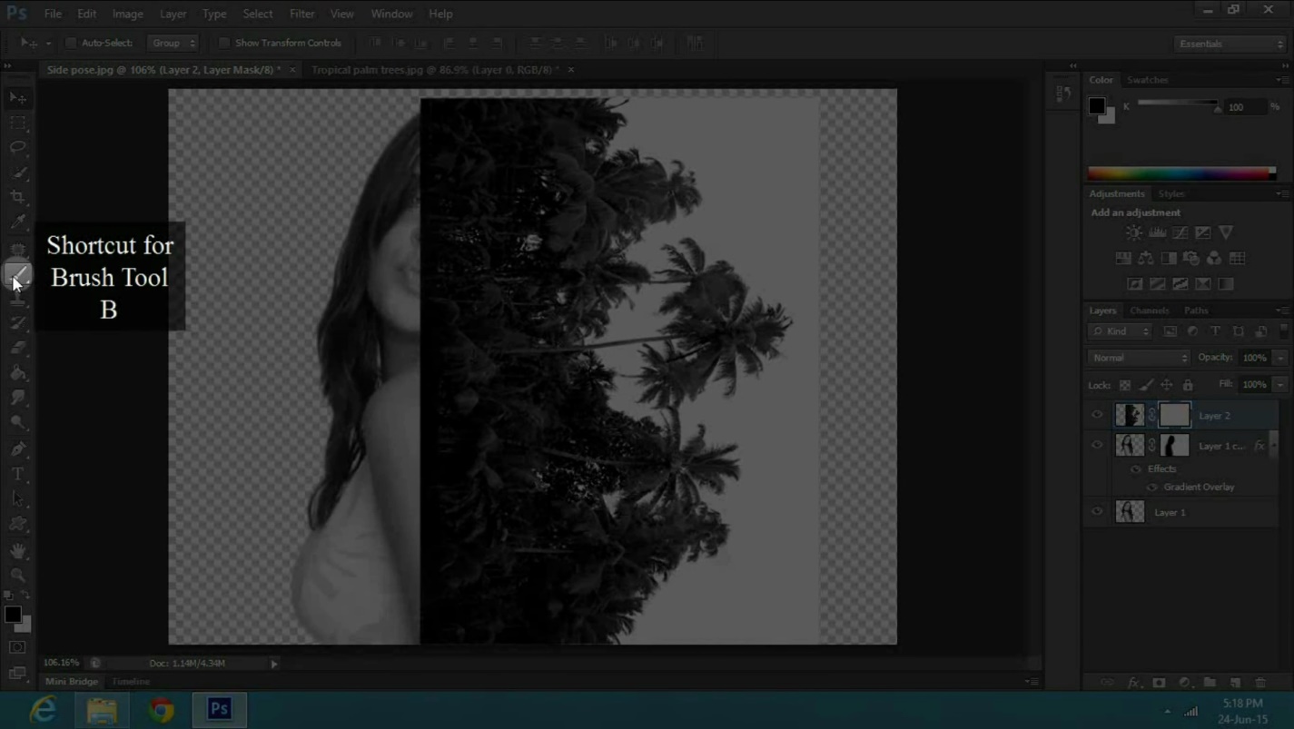 a Double Exposure Effect in Adobe Photoshop