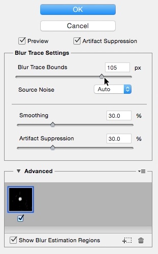 Reduce Blur Using Shake Reduction