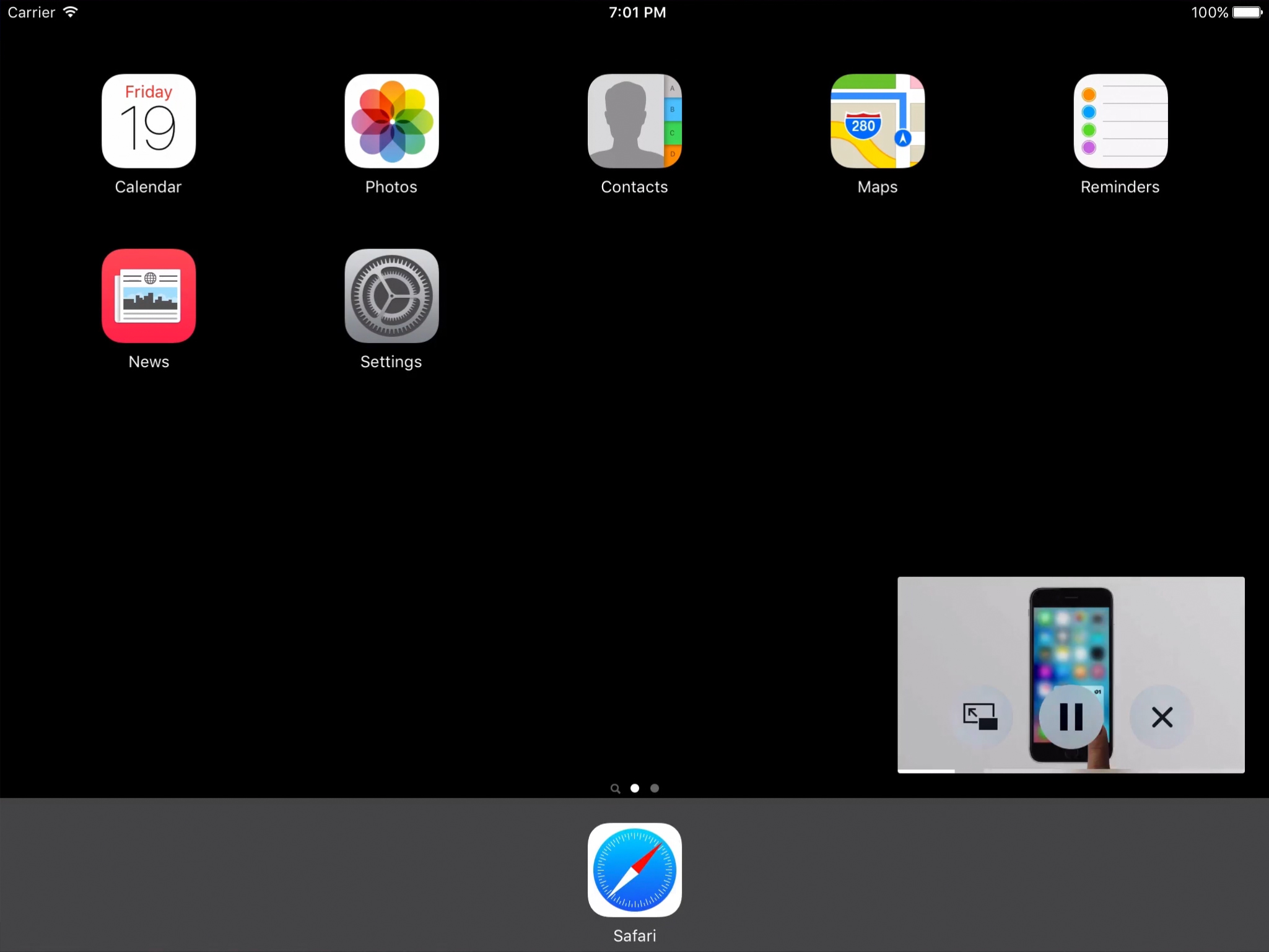 multitasking on iPad in iOS 9