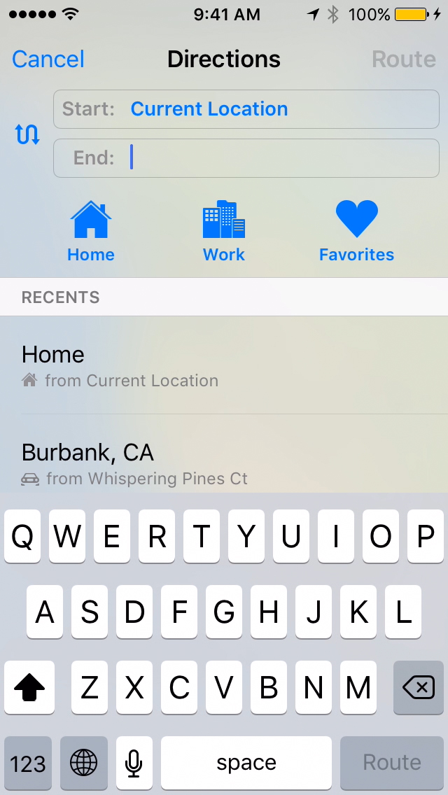 Set Contacts for Home, Work & Favorites in Maps