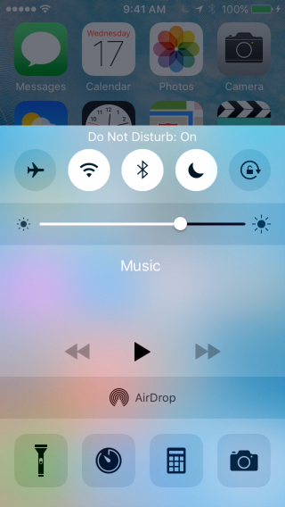 use DO NOT DISTURB MODE in iPhone and iPad on iOS 9