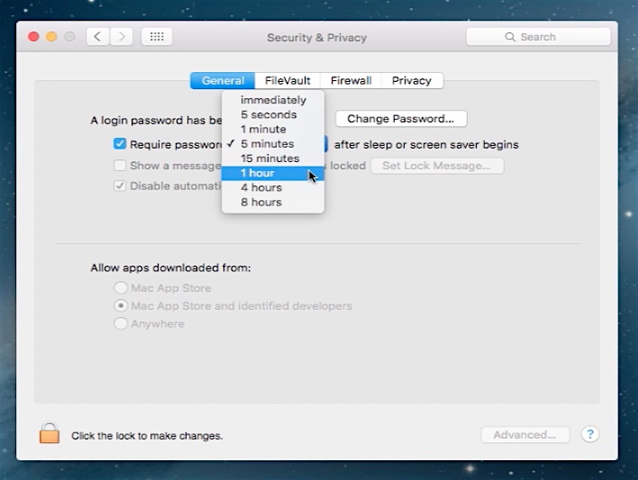 password protect your screen saver on Mac