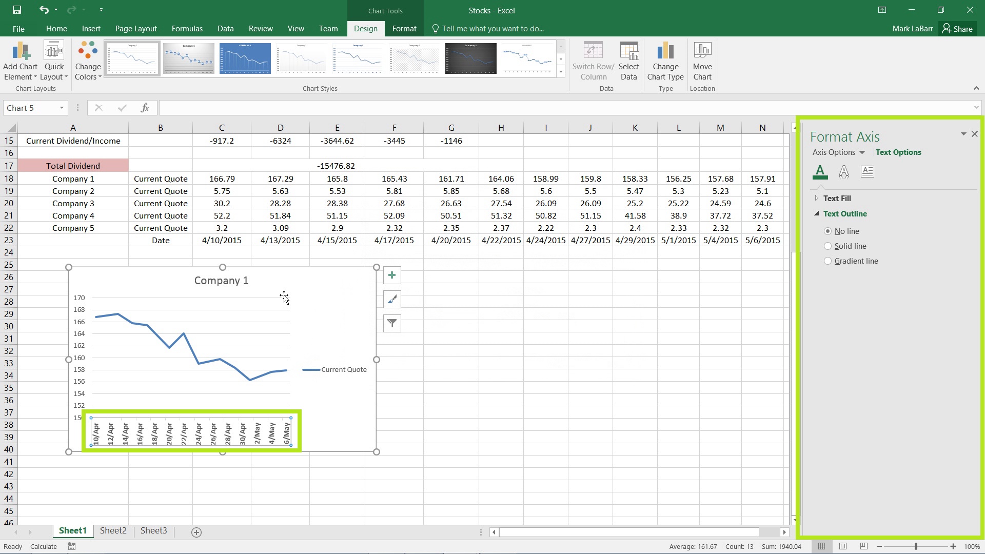 excel 2016 mac move vertical axis