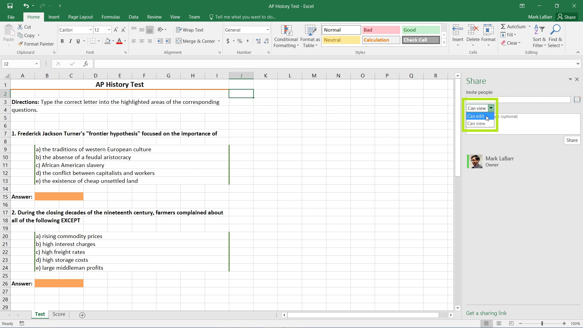 excel 2016 file location