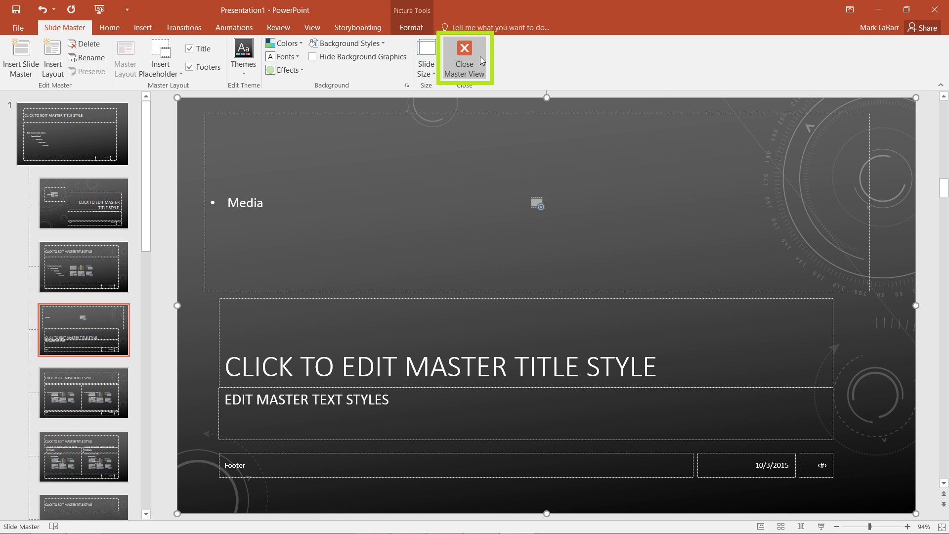 Make Custom Themes in PowerPoint 2016