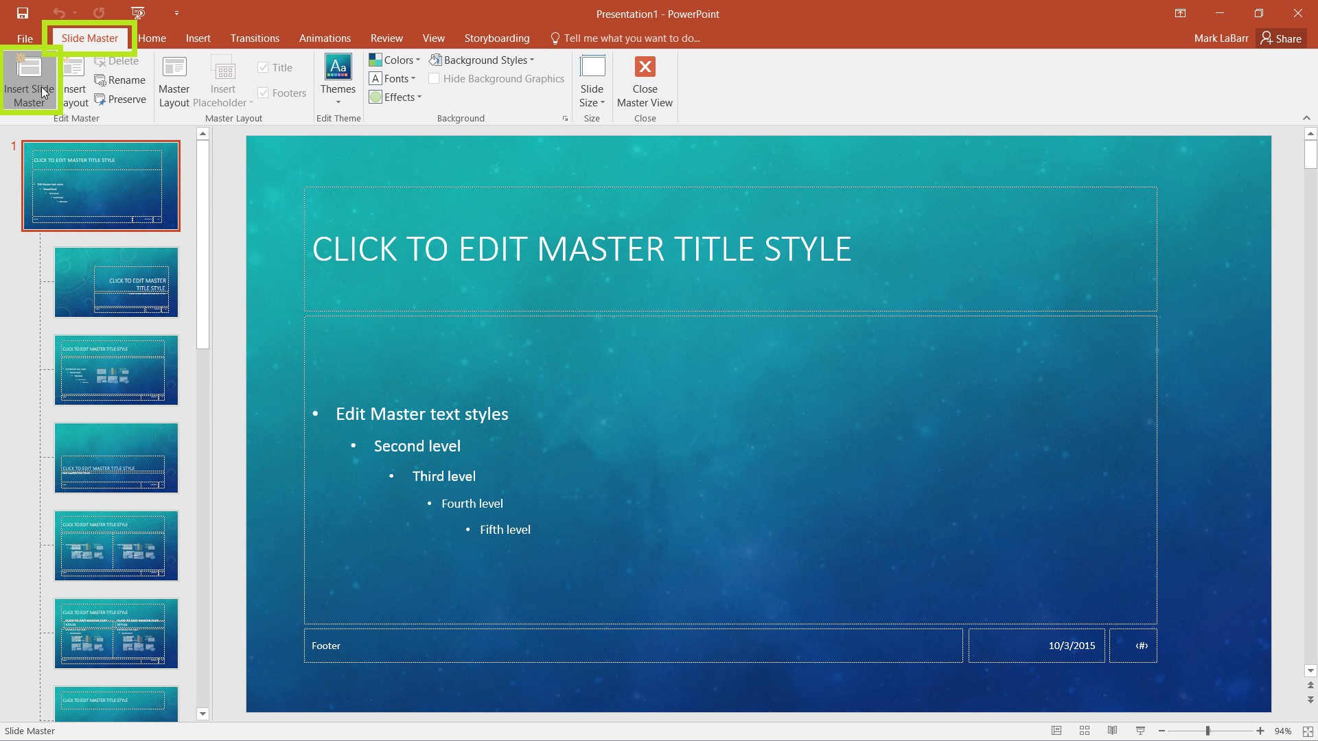 Make Custom Themes in PowerPoint 2016