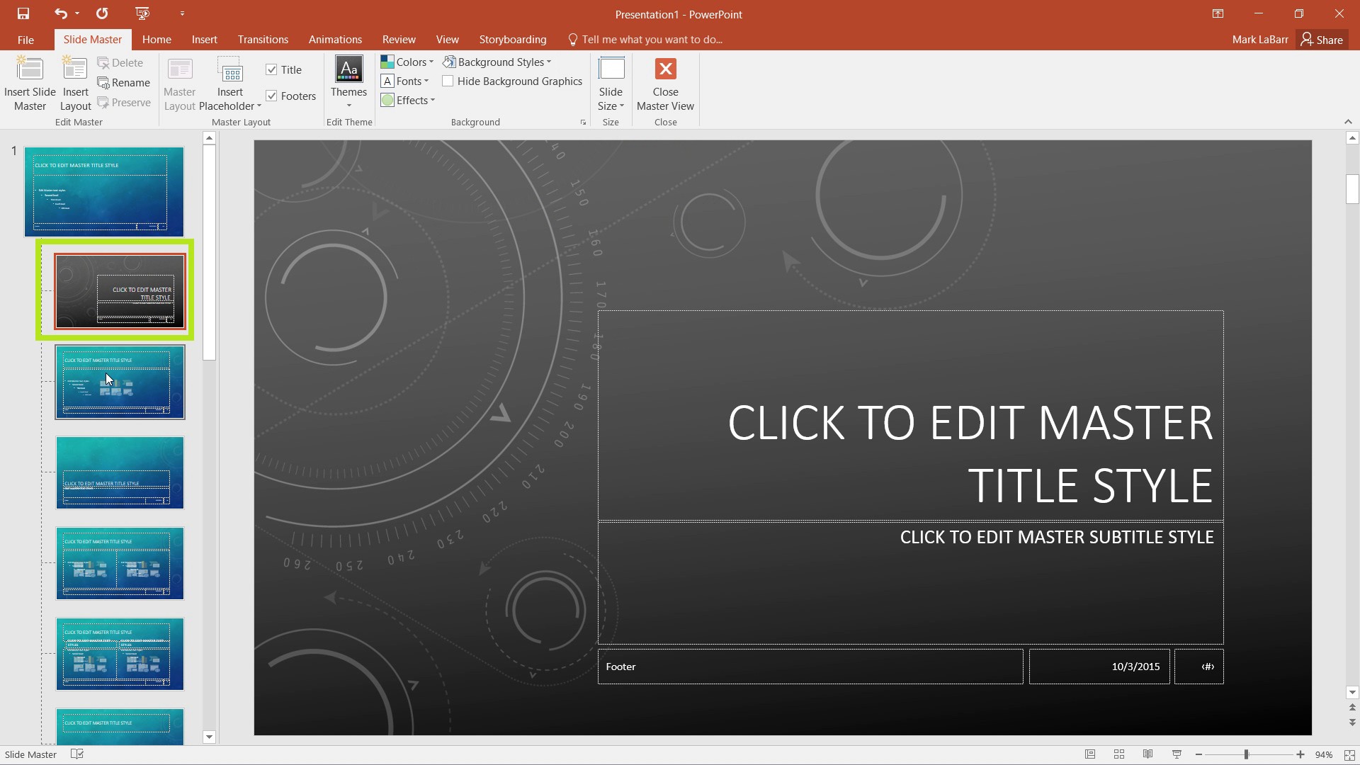 Make Custom Themes in PowerPoint 2016