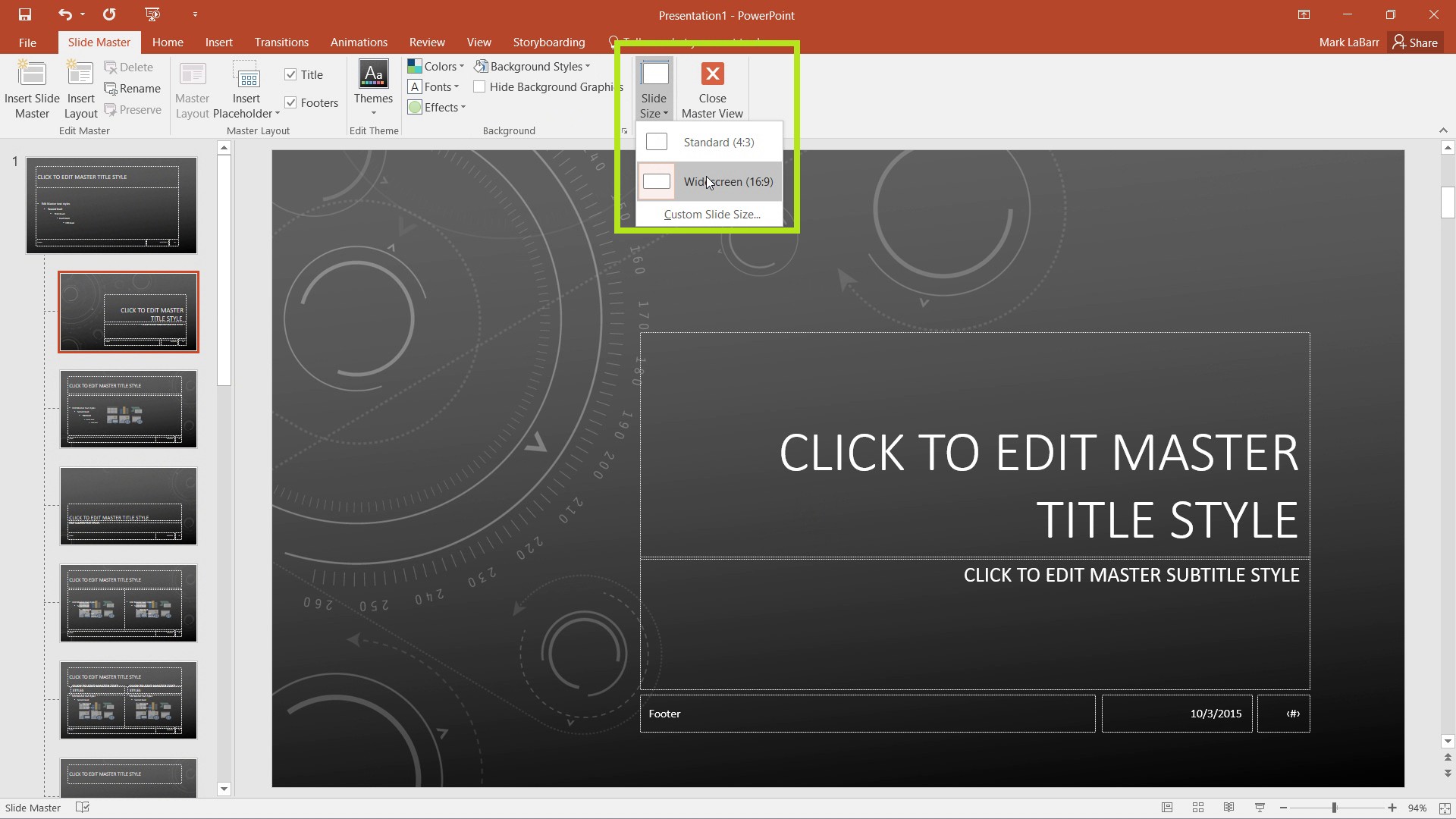 Make Custom Themes in PowerPoint 2016