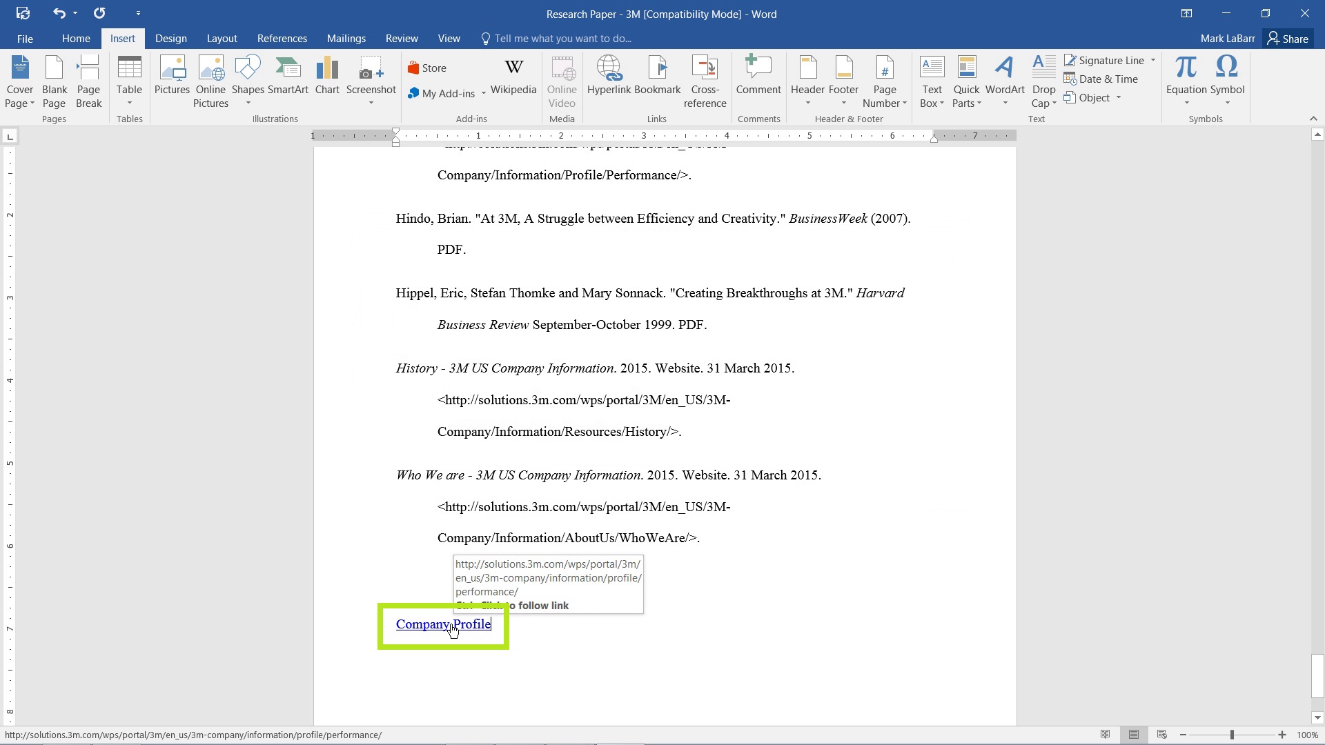 how to link endnote to word 2016 mac