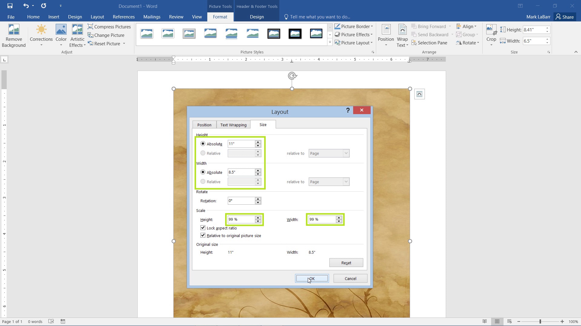 how to set up print area in excel 2016 for mac