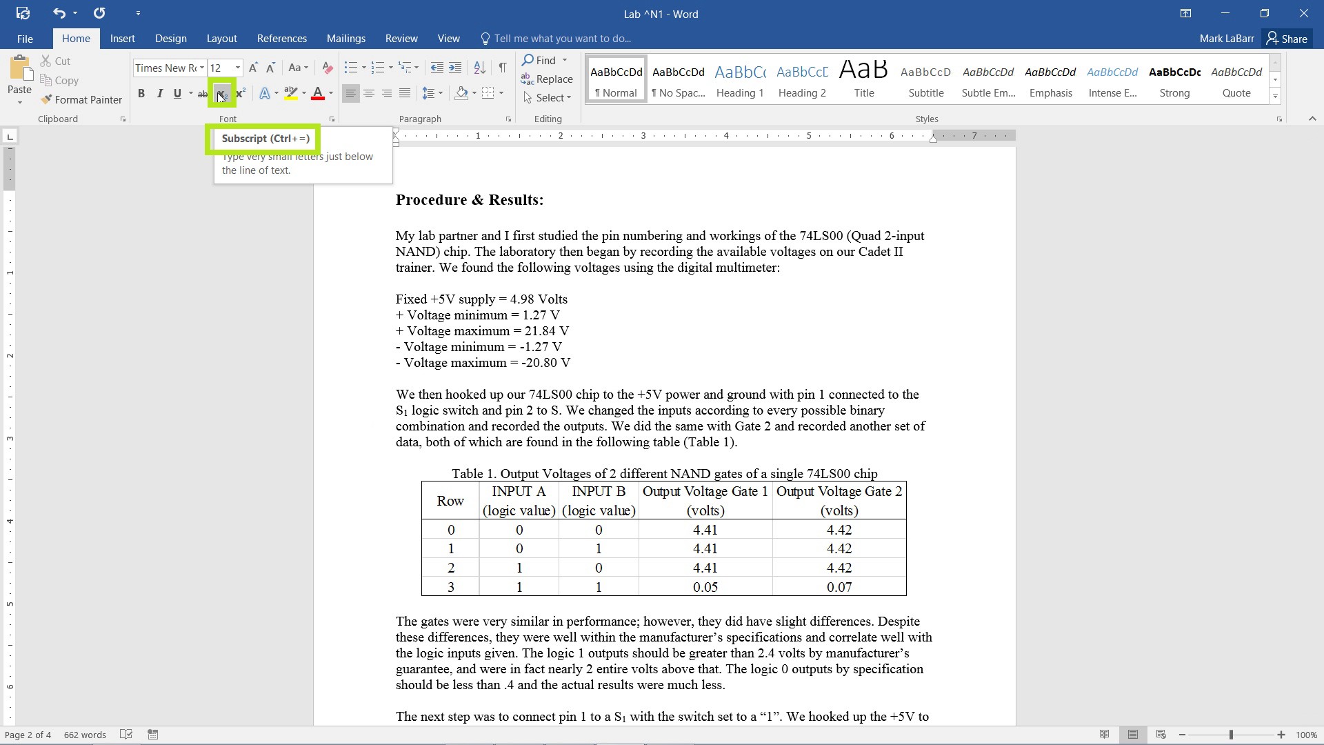 How To Make Subscripts In Word For Mac